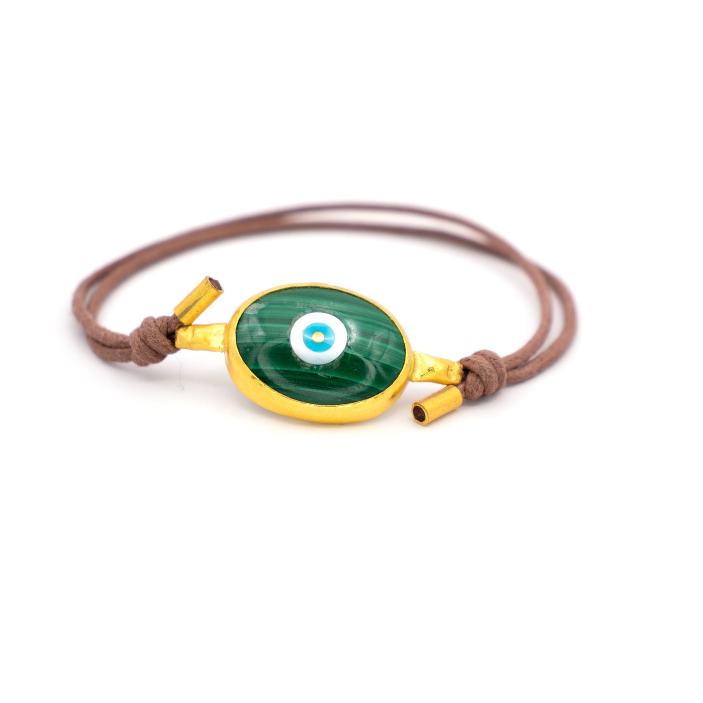 Malachite Charm Bracelet